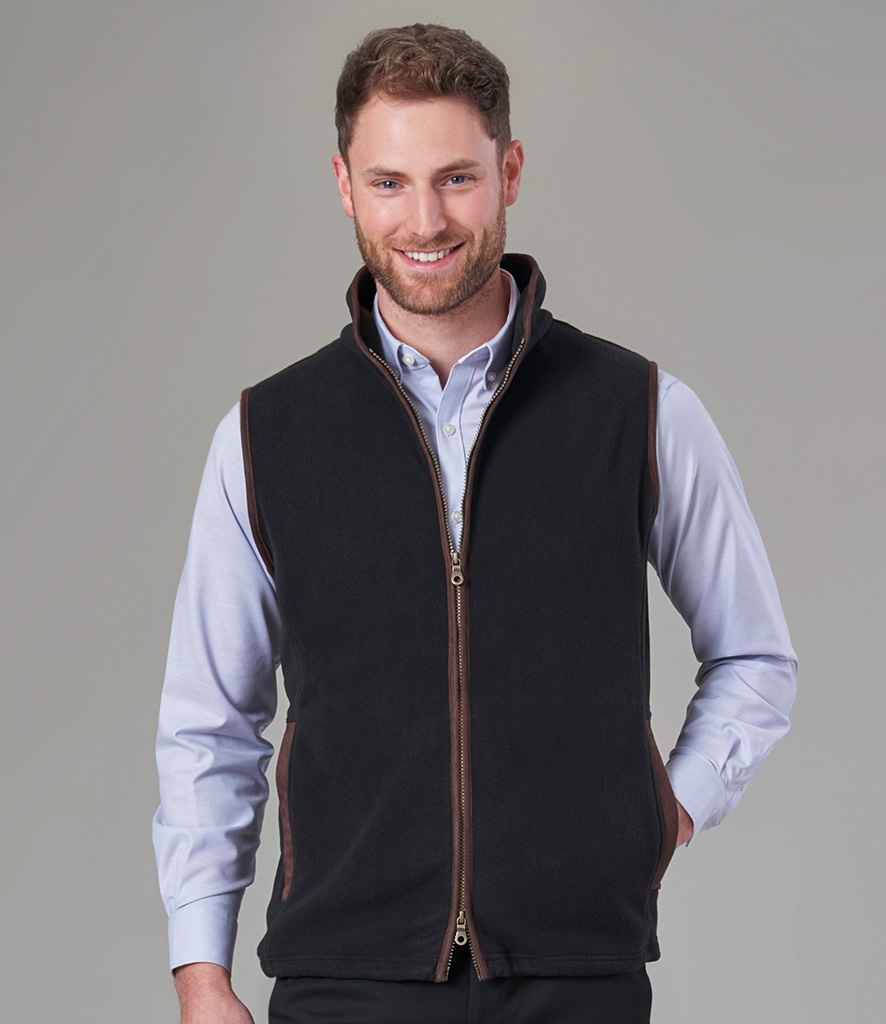 Brook Taverner Unisex Cincinatti Fleece Gilet - PenCarrie